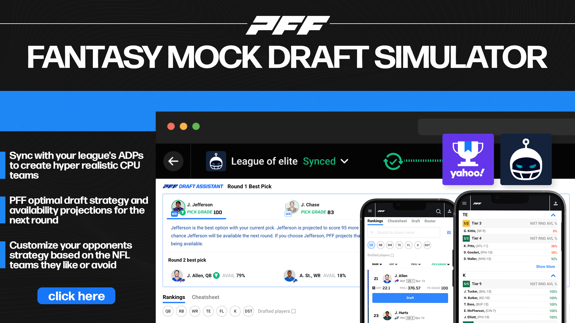 2022 NFL Mock Draft: Fan picks for all non-playoff teams using PFF's Mock  Draft Simulator, NFL News, Rankings and Statistics